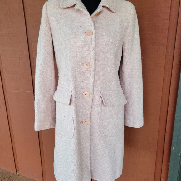 LAST CHANCE Izzi Collections Light Pink longcoat - Picture 11 of 13